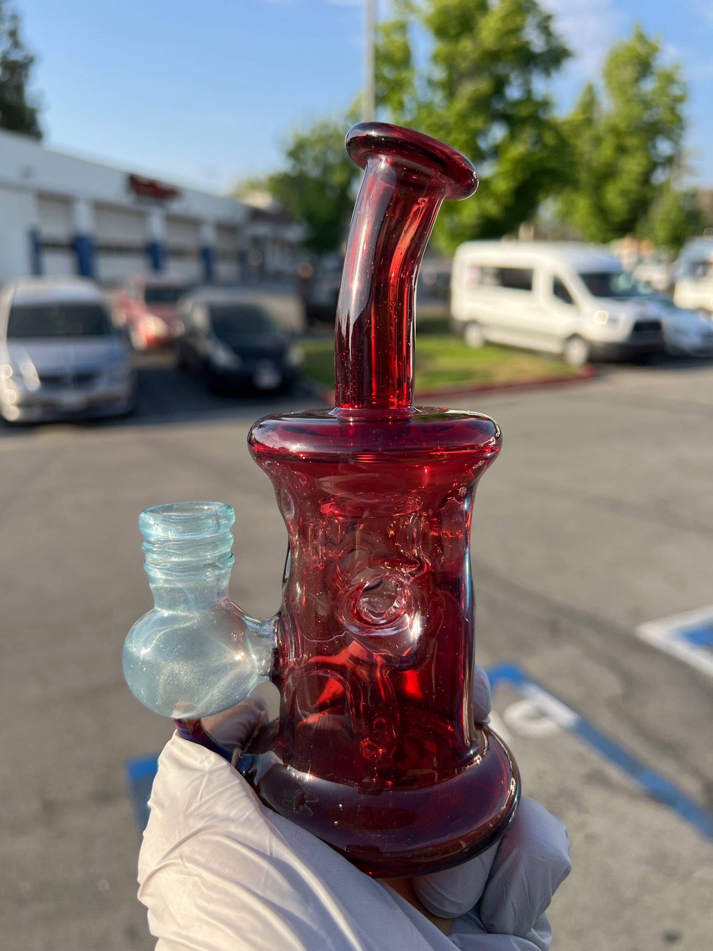 Costa Glass Red Rig